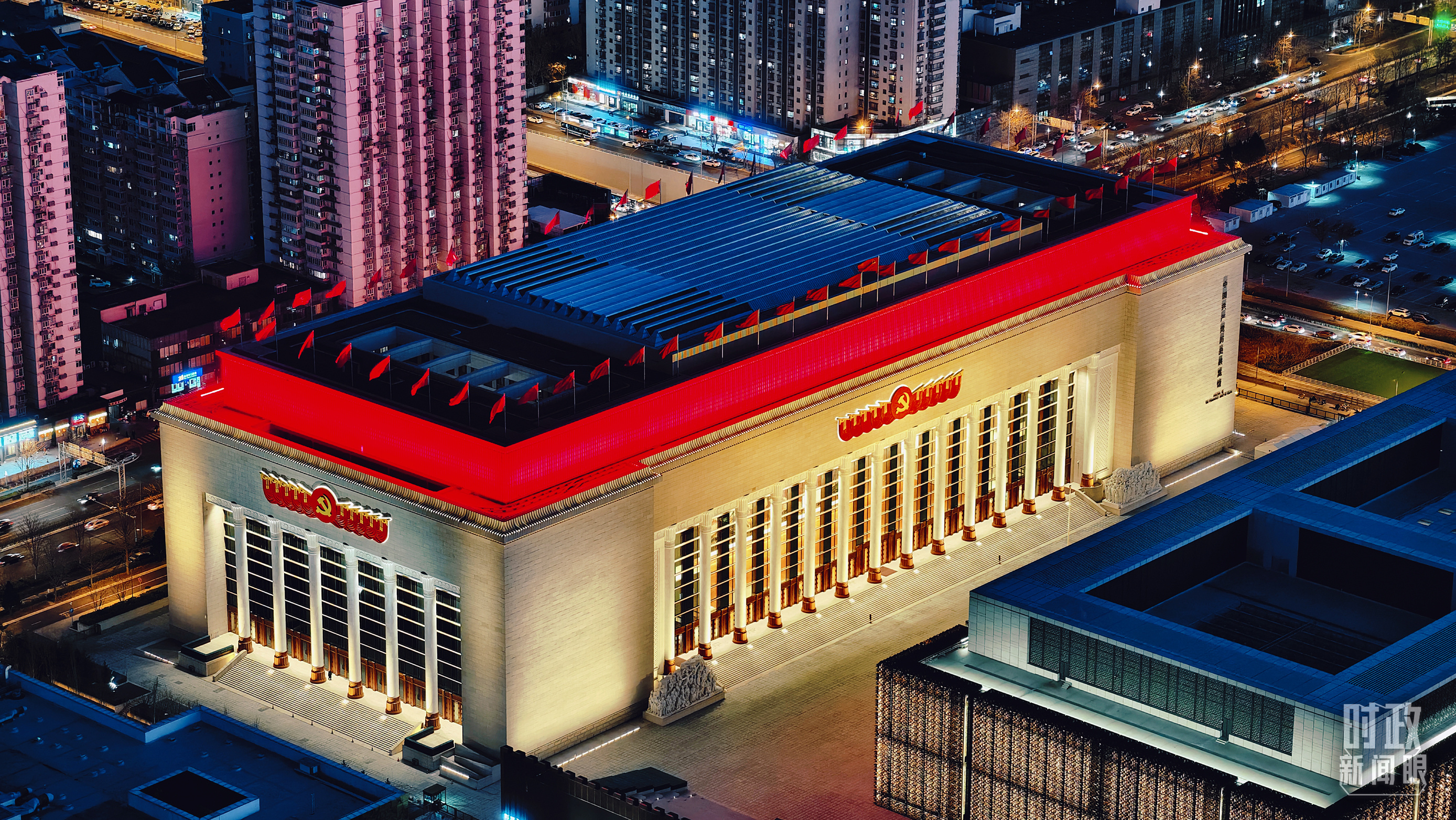 △中国共产党历史展览馆。(总台央视记者张宇拍摄)